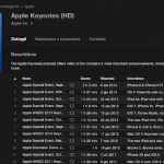 Il Keynote del 9 settembre è disponibile anche su iTunes Store