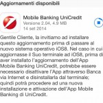 L’applicazione di mobile banking “Unicredit” si aggiorna per iOS 8