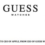 La CEO di Guess dà il benvenuto a Tim Cook nel mondo dell’orologeria