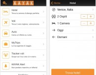 Anche KAYAK è pronta per iOS 8