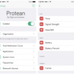 Protean, il tweak definitivo per personalizzare la barra di stato? – Cydia