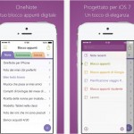 Microsoft aggiorna OneNote con la condivisione dei contenuti su iOS 8