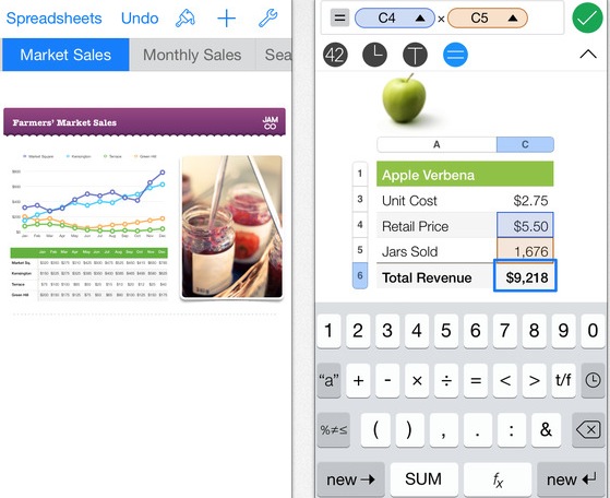Apple aggiorna la suite iWork per iOS 8