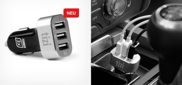 equinux tizi Turbolader in offerta su Amazon: caricatore USB per auto