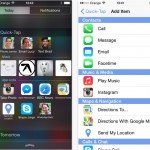 Quick-Tap: contatti, musica e applicazioni di messaggistica nel centro notifiche come widget