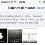In iOS 8 le immagini si cancellano… due volte! Utilità o seccatura?
