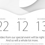 Il sito di Apple rimanda ad un countdown per l’evento di domani