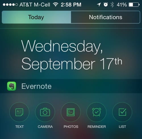 evernotewidget