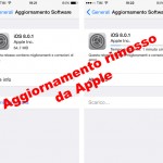 Apple rimuove l’aggiornamento ad iOS 8.0.1
