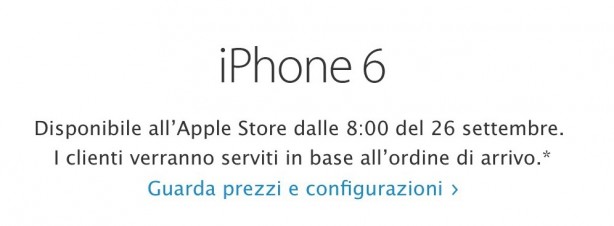 iphone 6 italia