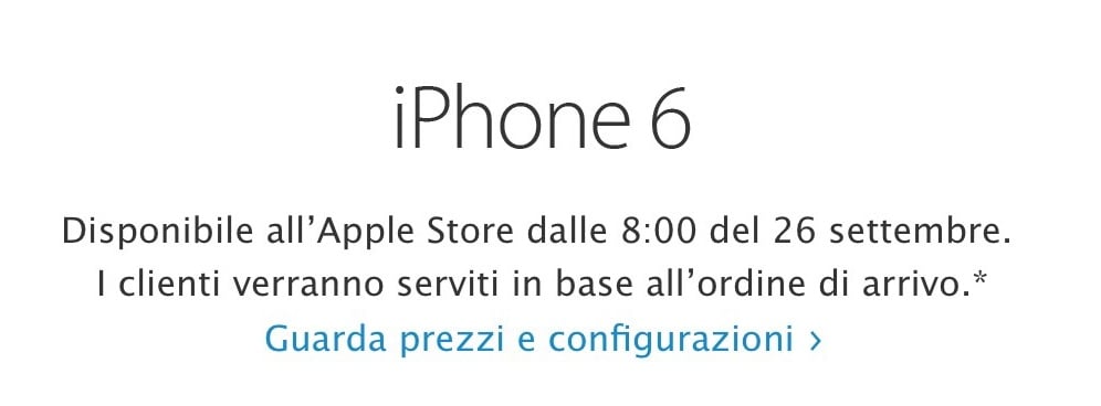 iPhone 6 e iPhone 6 Plus: svelati i prezzi e la data di lancio italiana!
