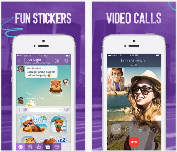 Viber per iPhone si aggiorna con il supporto alle videochiamate