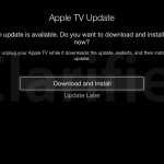 Disponibile un piccolo aggiornamento per Apple TV
