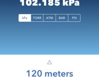 Barometer++: nuova app per misurare l’altitudine e la pressione atmosferica