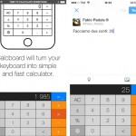 Calcboard: la tastiera diventa una calcolatrice