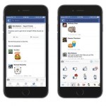 Facebook: arrivano gli adesivi nei commenti sulle app di iOS e Android