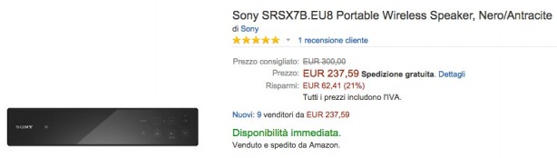 Sony Amazon Italia