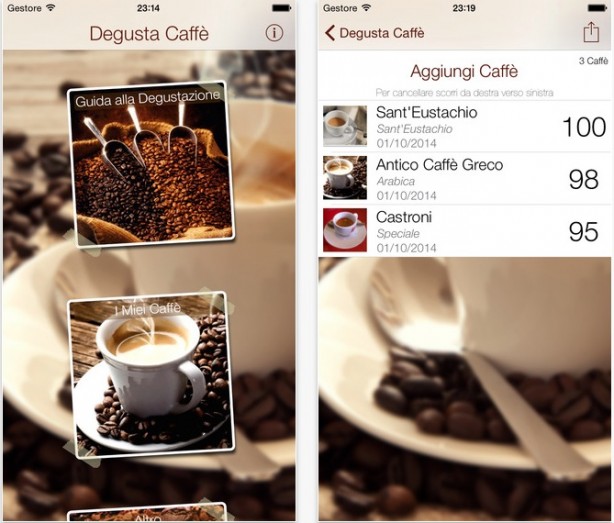 Impara a degustare il caffè con una nuova app per iPhone
