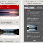 Clips: il copia-incolla avanzato grazie al supporto widget di iOS 8