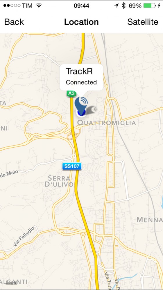 TrackR GPS