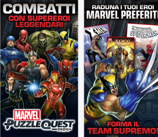 Marvel Puzzle Quest ospiterà la Dea del Tuono su iOS