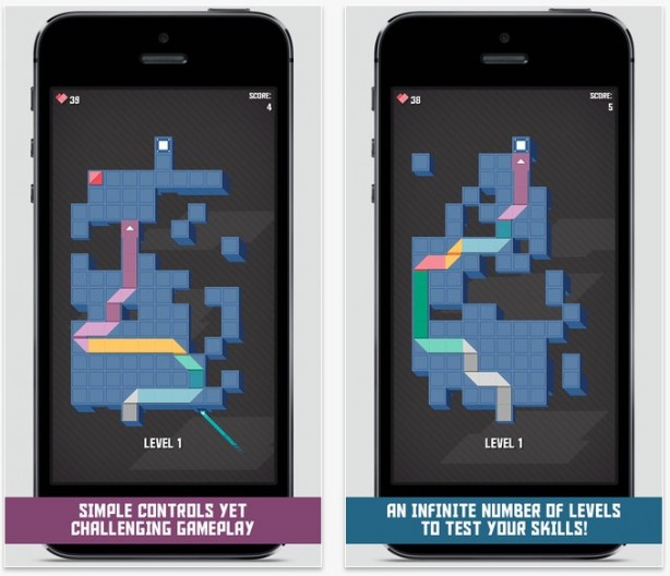 Paper Trail reinventa Snake su iPhone