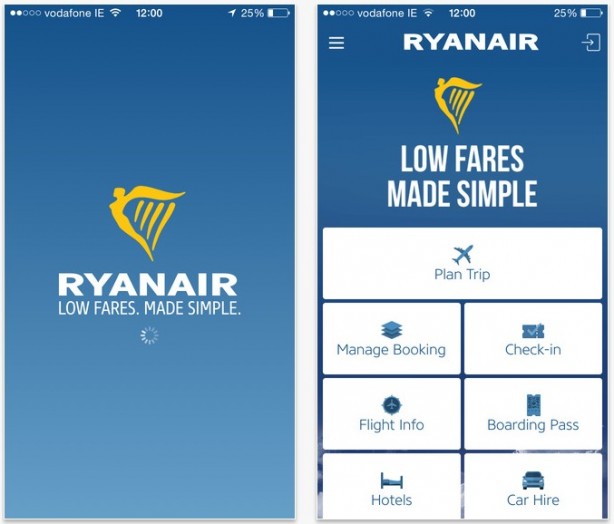 Arriva finalmente il supporto a Passbook per l’app di Ryanair