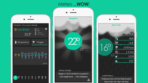 Meteo WOW 4.0 disponibile su App Store