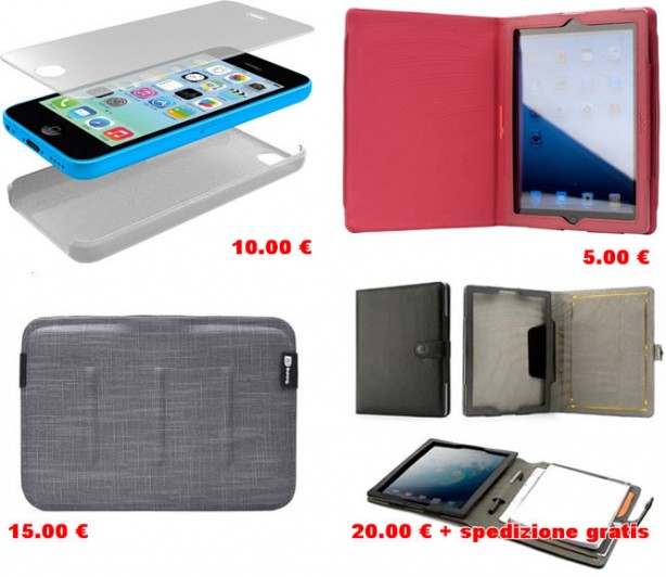 Molte offerte Amazon per i prodotti Booq Europe: iPhone, iPad e Mac