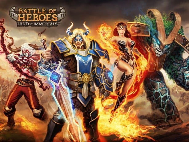 Battle of Heroes -KeyArt