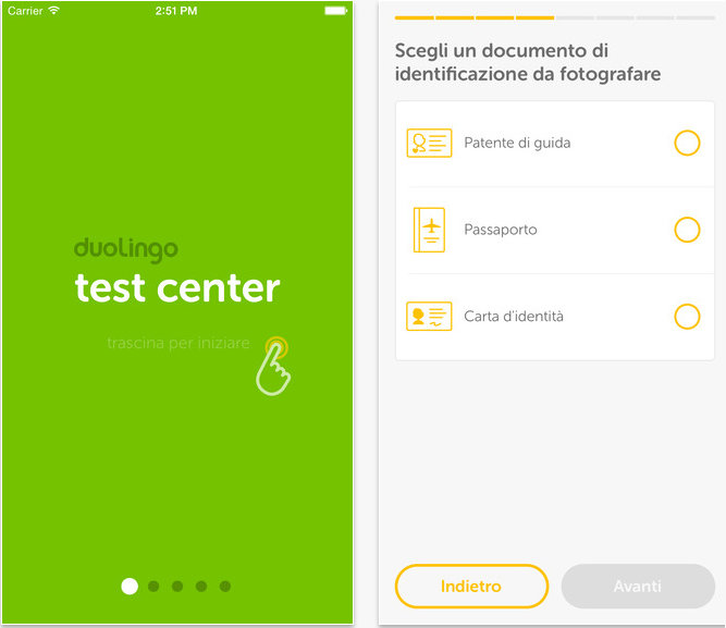 Duolingo Test Center: un esame di inglese direttamente sul vostro iPhone