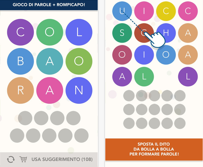 WordBubbles! : un gioco di parole facile da apprendere, ma difficilissimo da completare