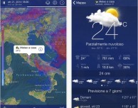 Previsioni meteo con mappe interattive e widget grazie a “Radar Meteo Pro”