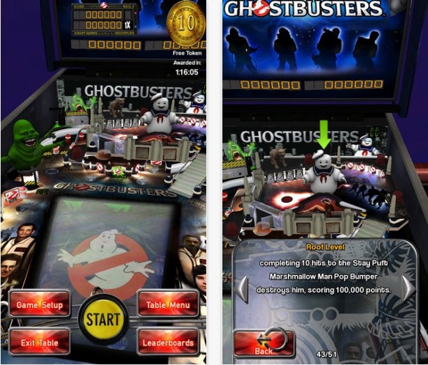 Ghostbusters Pinball iPhone pic0