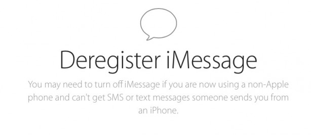 Apple rilascia il tool per cancellare un numero di telefono dal sistema iMessage