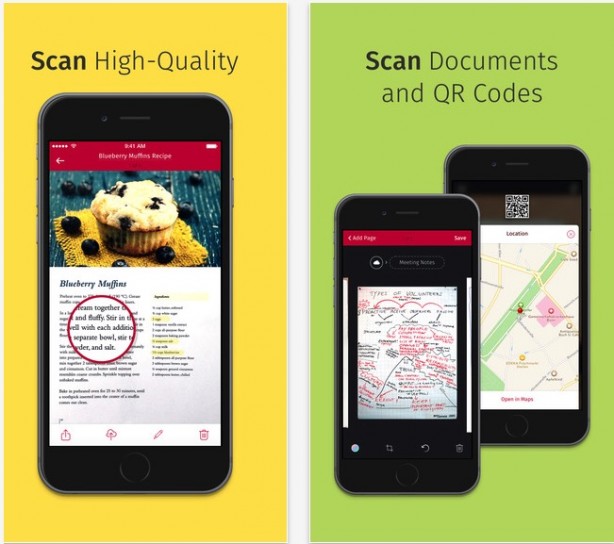 Si aggiorna Scanbot, l’app per la scansione dei documenti su iPhone
