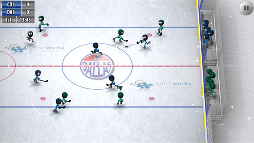 Stickman Ice Hockey iPhone pic1