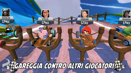 Angry Birds Go si aggiorna con una modalità multiplayer a squadre