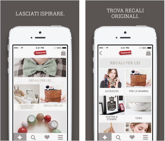 DaWanda lancia la nuova app mobile per trovare articoli artigianali in tutto il mondo