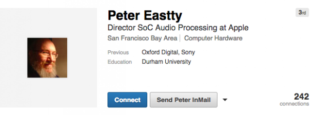 Peter Eassty si unisce ad Apple