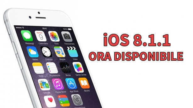 iOS 8.1.1 ora disponibile per iPhone, iPad e iPod touch