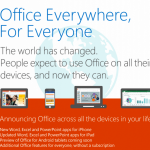 Microsoft Office arriva su iPhone, ed è gratuito!