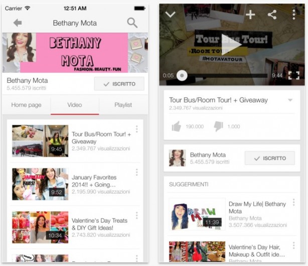 YouTube per iOS si aggiorna con una nuova homepage e i mix infiniti