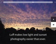 Luff: nuova app fotocamera con settaggio manuale, gratis per poco tempo