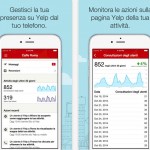 Yelp lancia l’app per i proprietari di attività