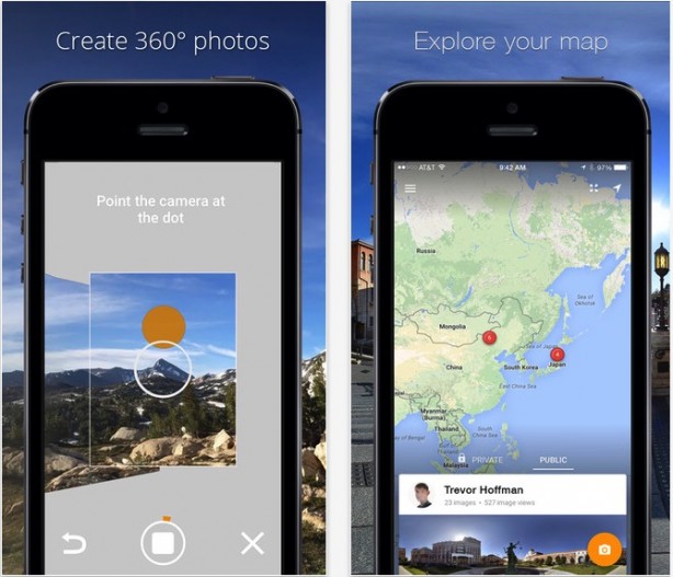 Photo Sphere Camera di Google è ora ottimizzato per i nuovi iPhone