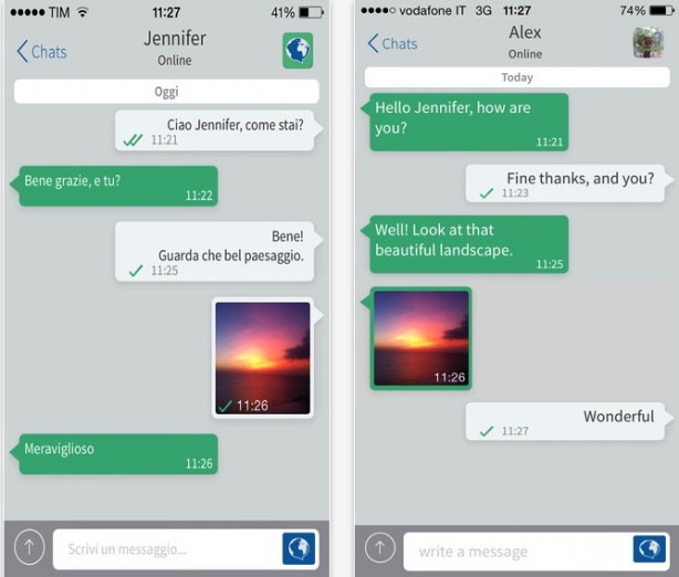 WorldMessage, il “WhatsApp” che traduce il testo quando parliamo con gli stranieri
