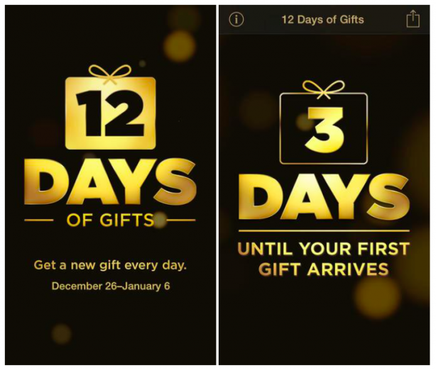 Che fine hanno fatto i “12 giorni di regali Apple”?