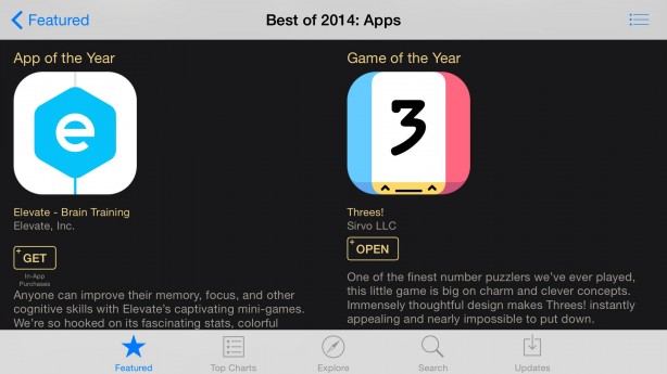 Threes è il gioco dell’anno per iPhone secondo Apple