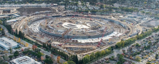 Apple pubblica una nuova immagine aerea del Campus 2